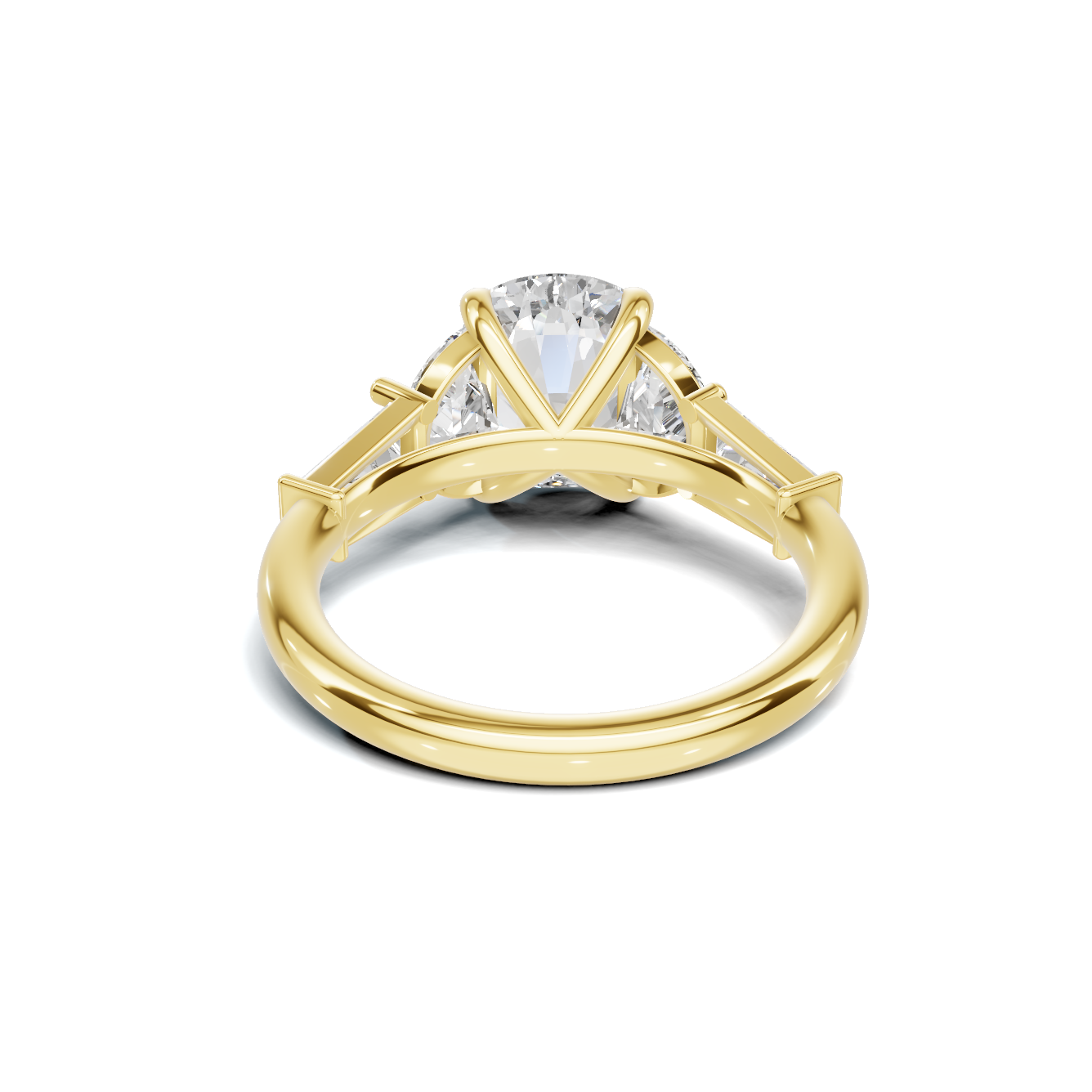 Half Moon Accent Ring