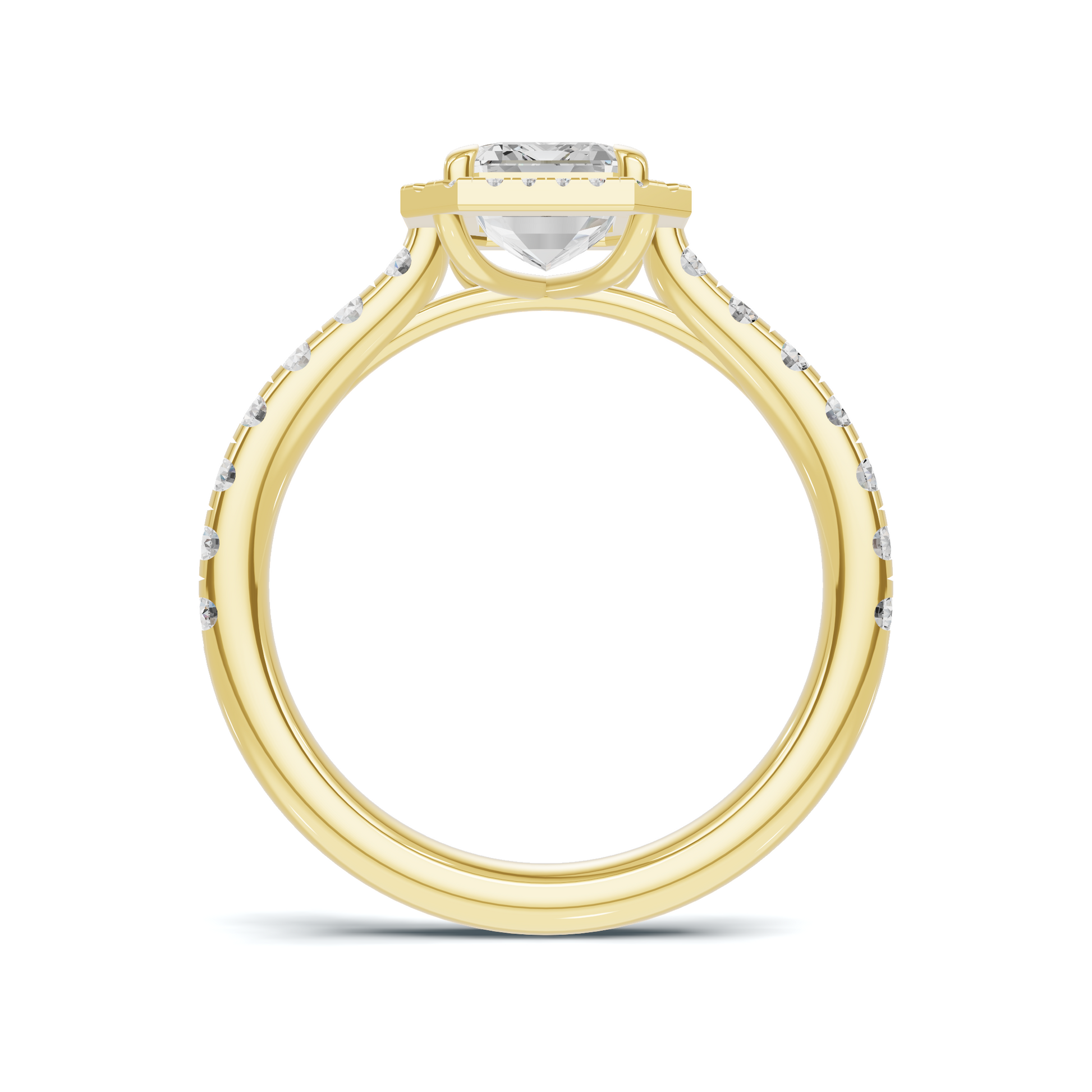 Halo Accent Ring