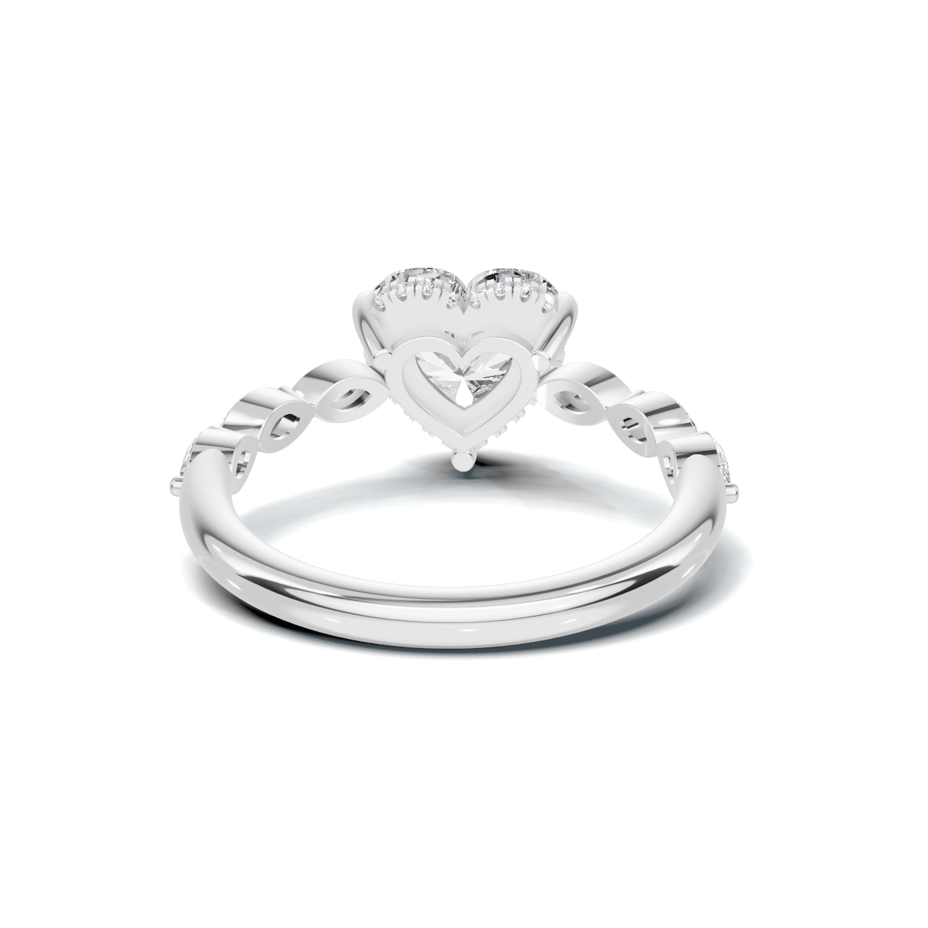 Heart Accented Ring