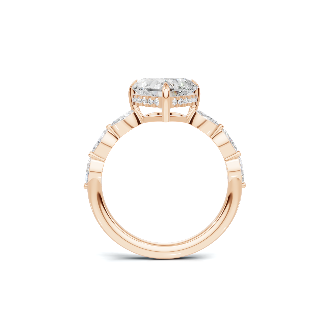 Heart Accented Ring