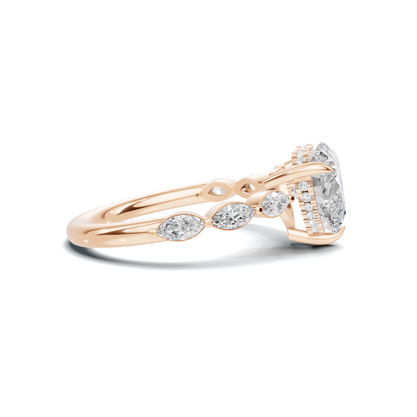 Heart Accented Ring