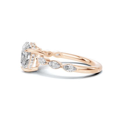 Heart Accented Ring