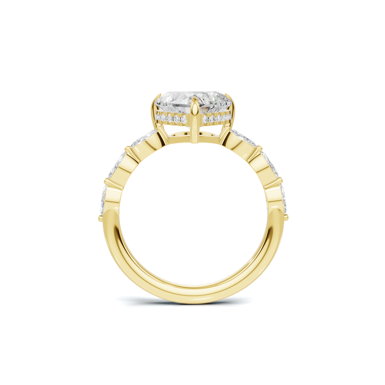 Heart Accented Ring