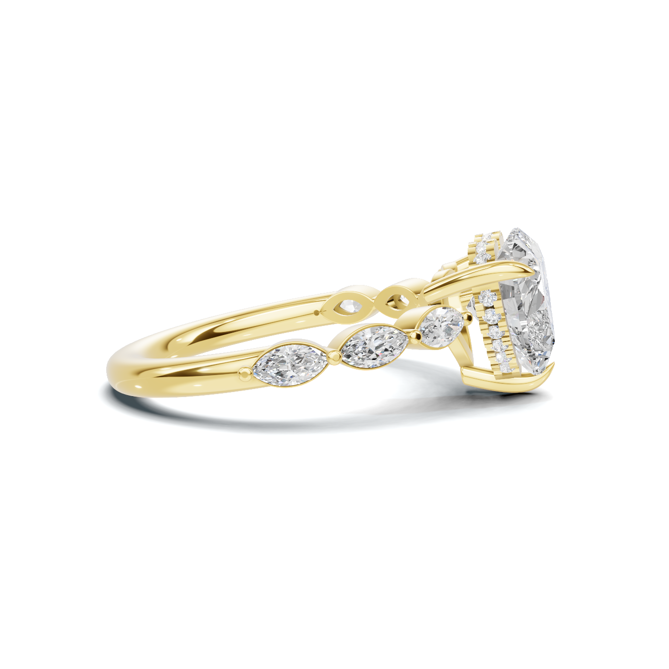 Heart Accented Ring