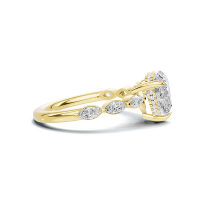 Heart Accented Ring