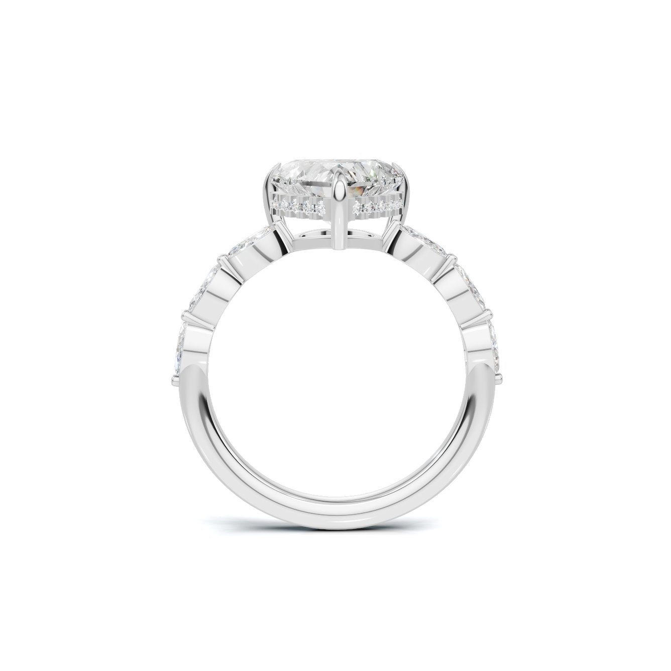 Heart Accented Ring