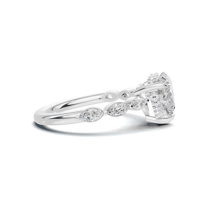 Heart Accented Ring