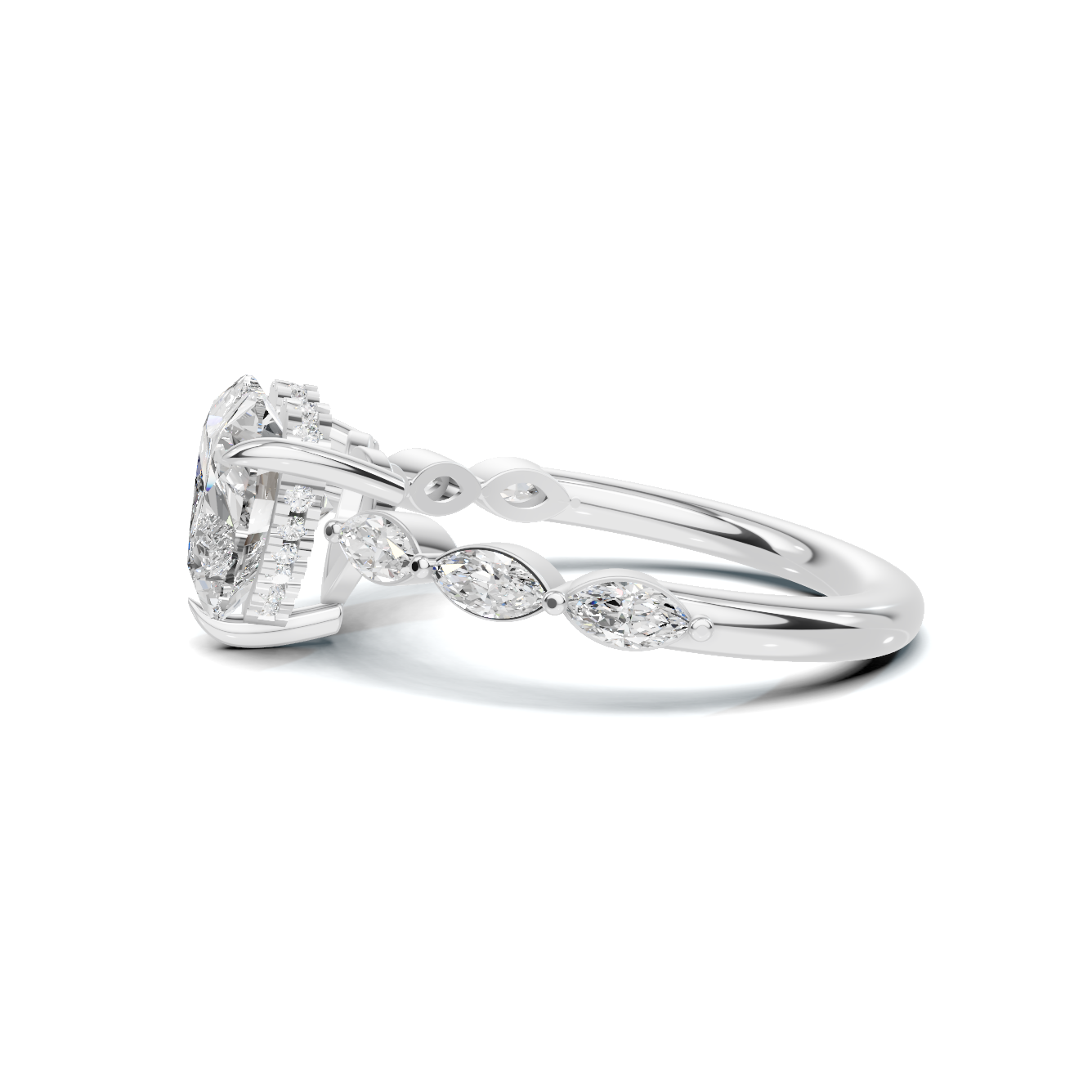 Heart Accented Ring
