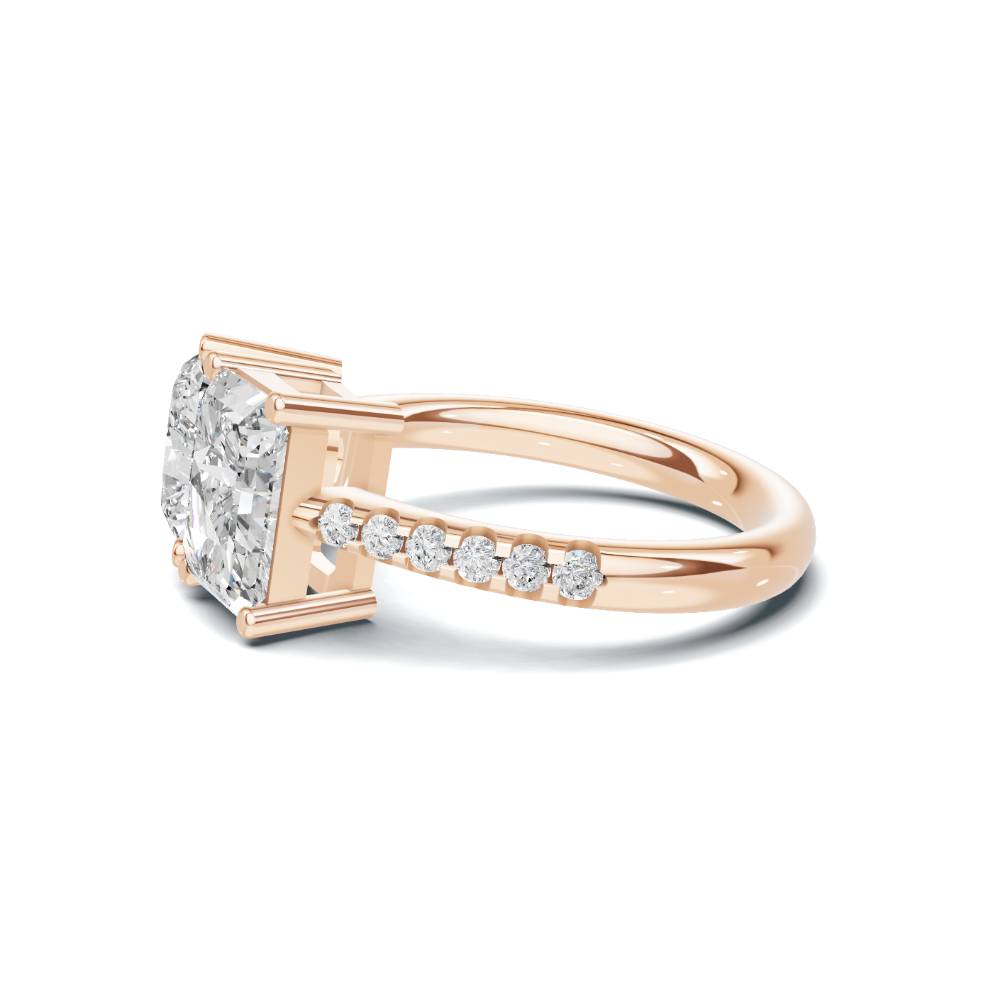Heart And Step Ring