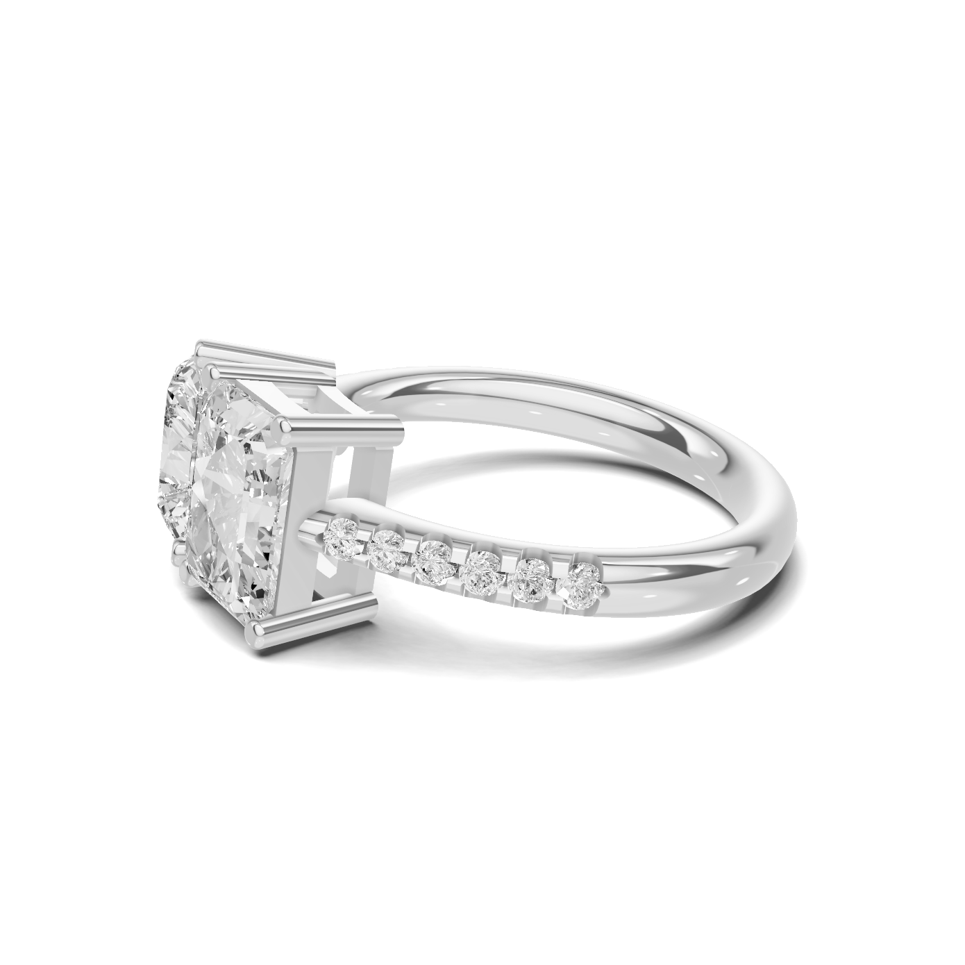 Heart And Step Ring