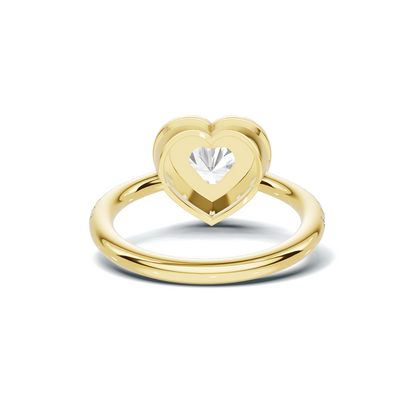 Heart Halo Ring