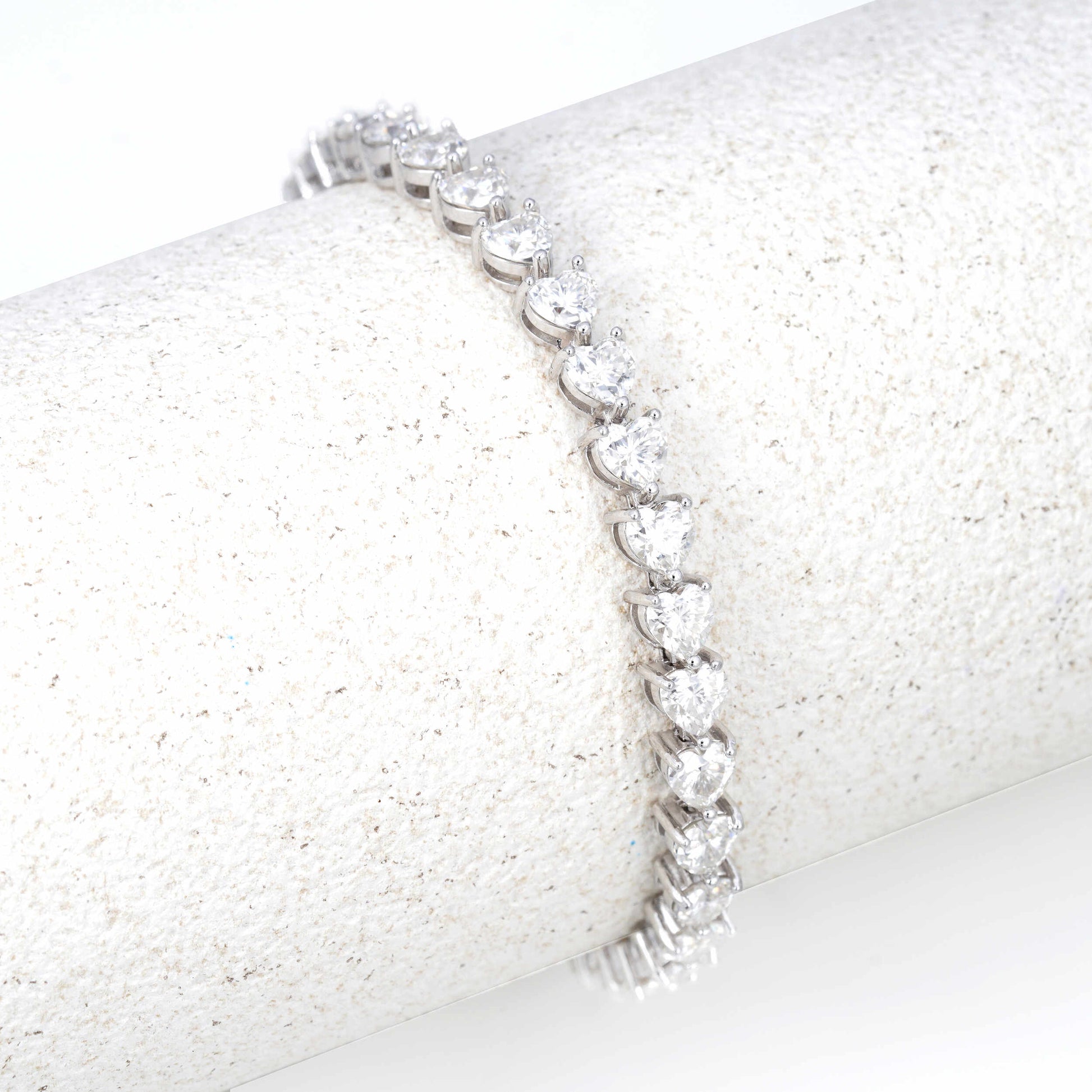 Heart Tennis Bracelet 1