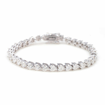 Heart Tennis Bracelet 1