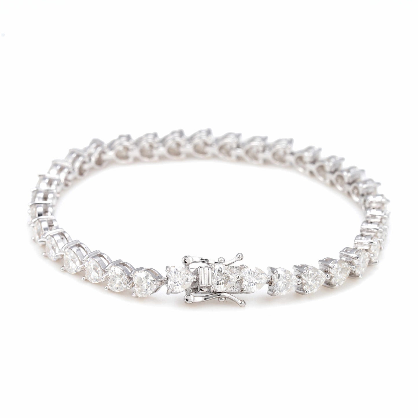 Heart Tennis Bracelet 1