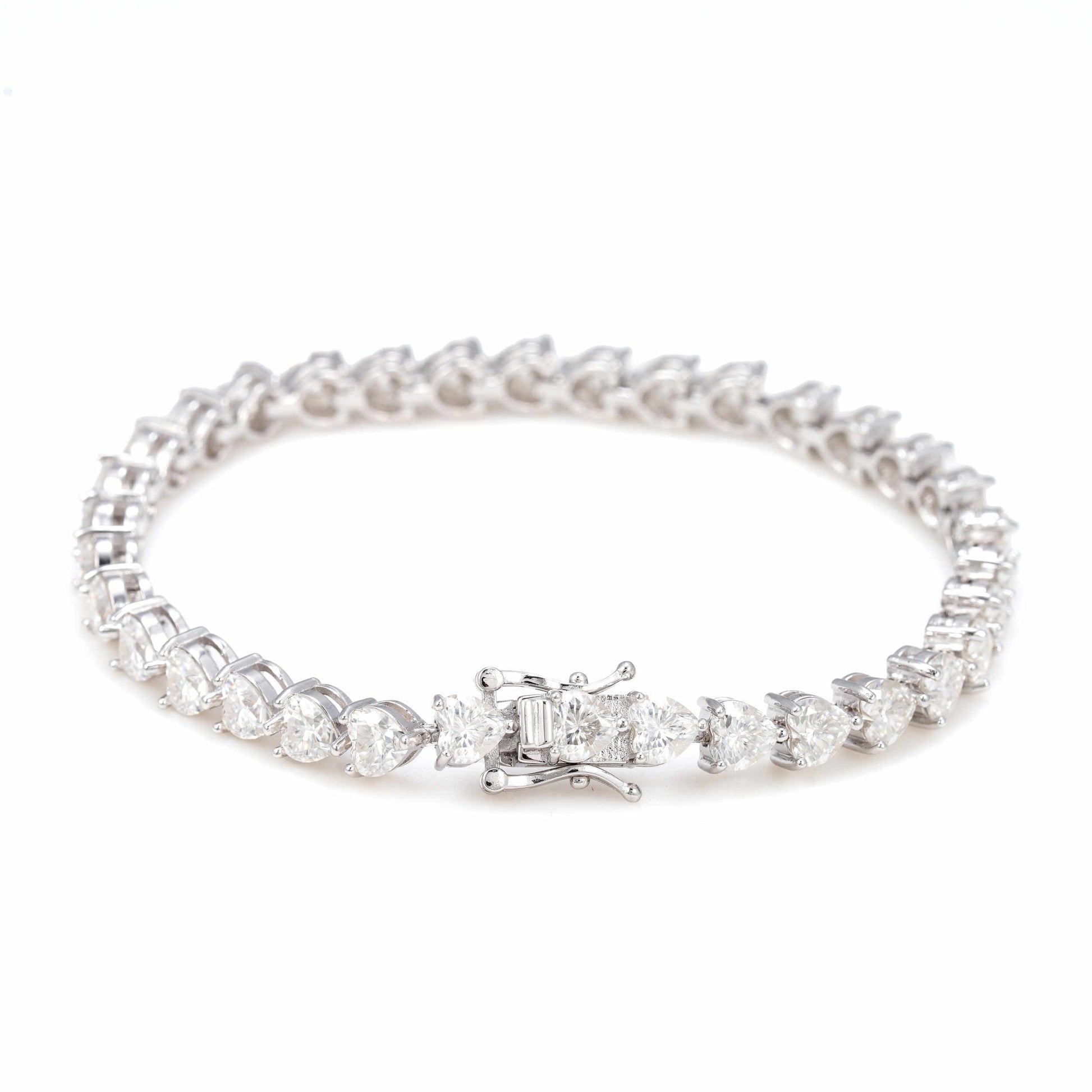 Heart Tennis Bracelet 1
