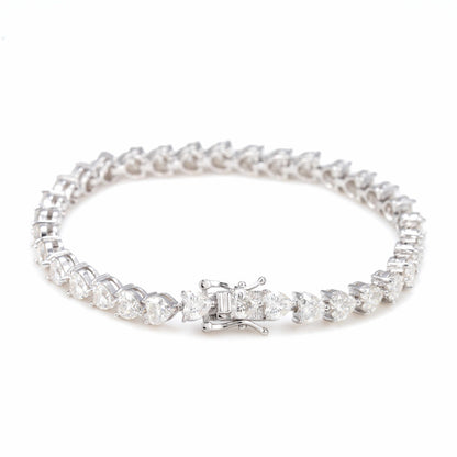 Heart Tennis Bracelet 1