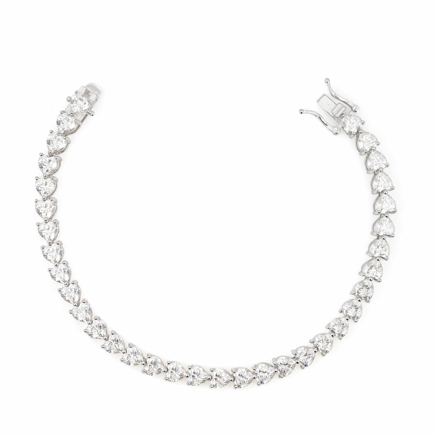 Heart Tennis Bracelet 1