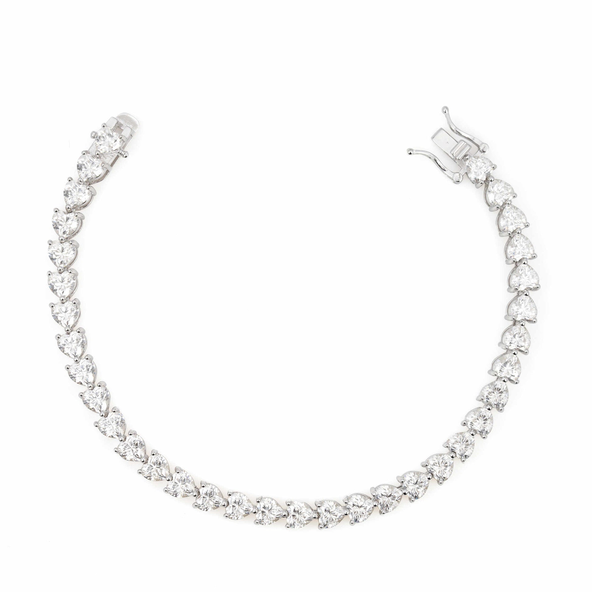Heart Tennis Bracelet 1