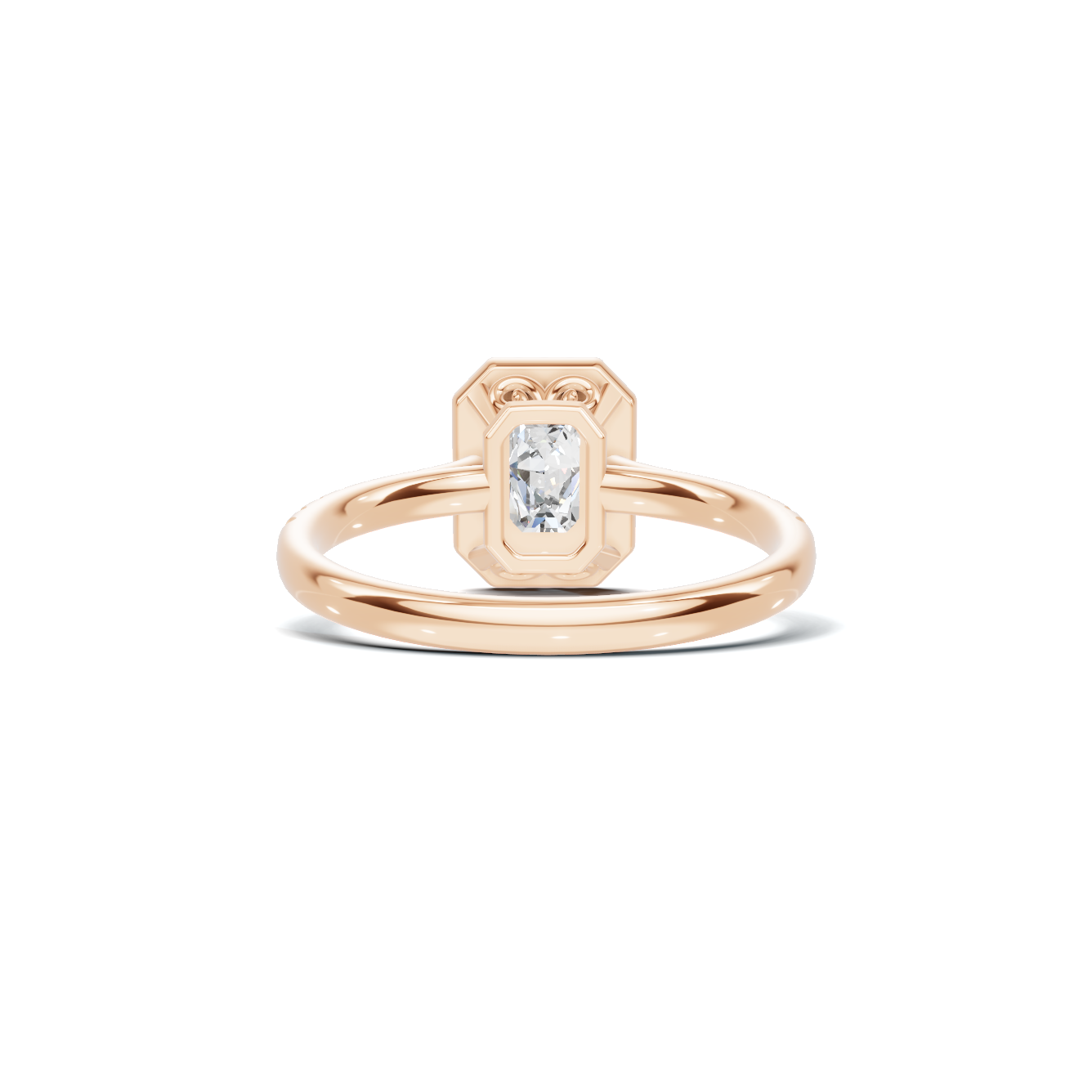 Infinity Halo Accent Ring