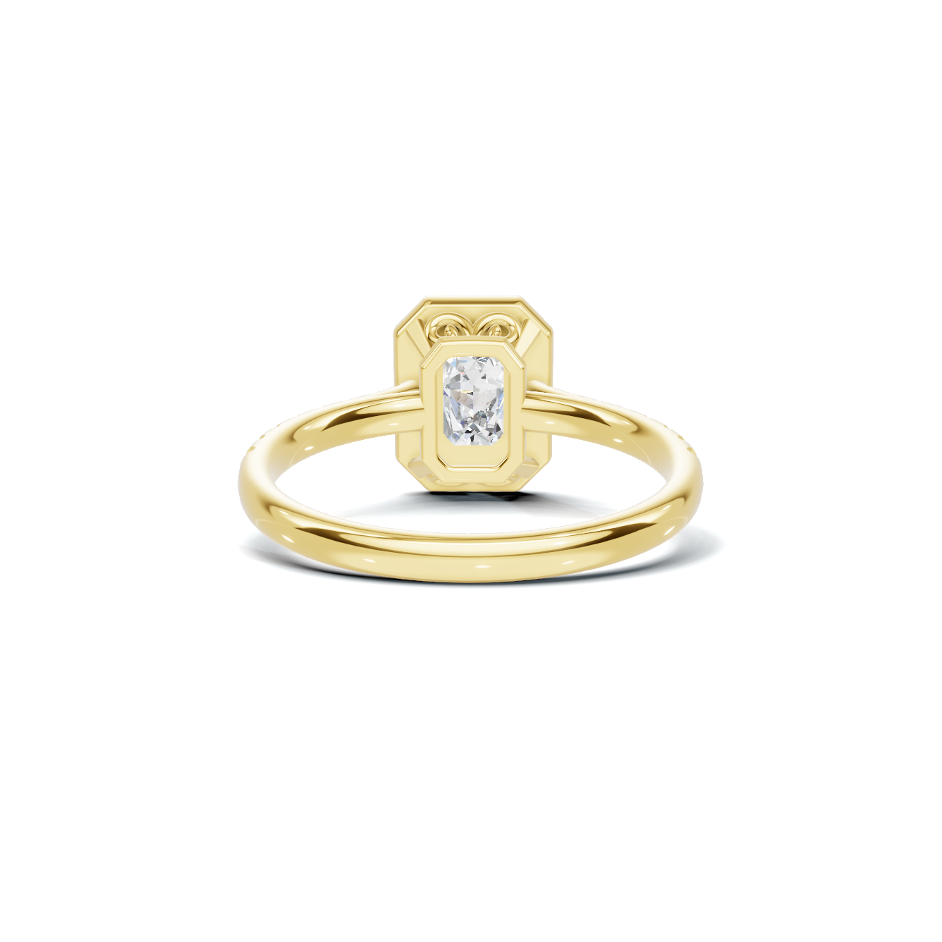Infinity Halo Accent Ring