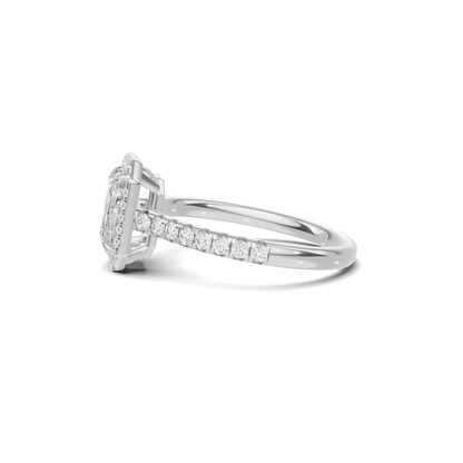 Infinity Halo Accent Ring