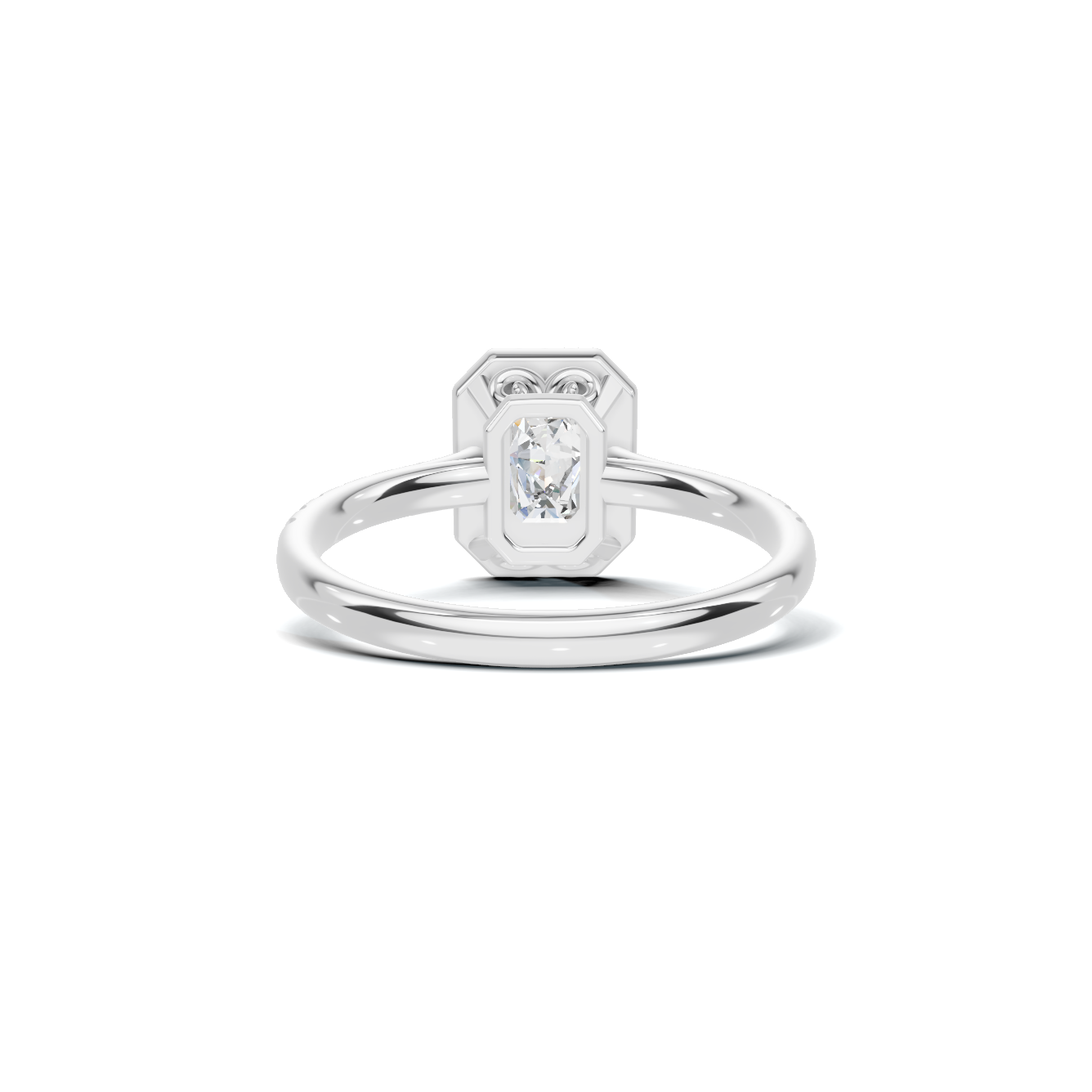 Infinity Halo Accent Ring
