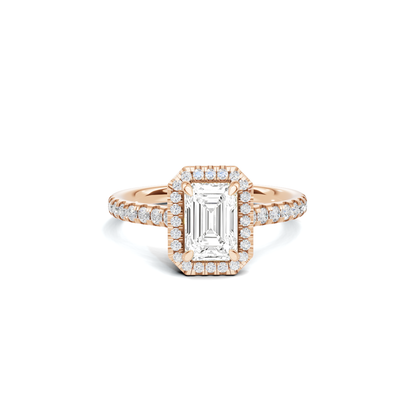 Infinity Halo Accent Ring