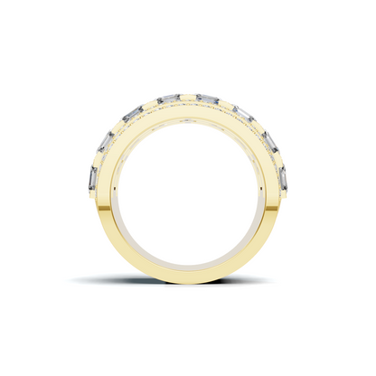 Lustrous Wide Band Ring