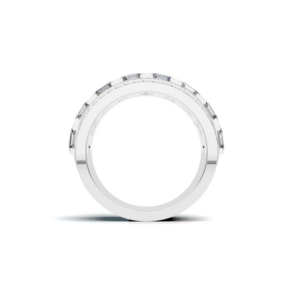 Lustrous Wide Band Ring