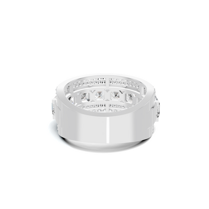 Lustrous Wide Band Ring