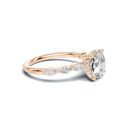 Luxe Accented Band Ring