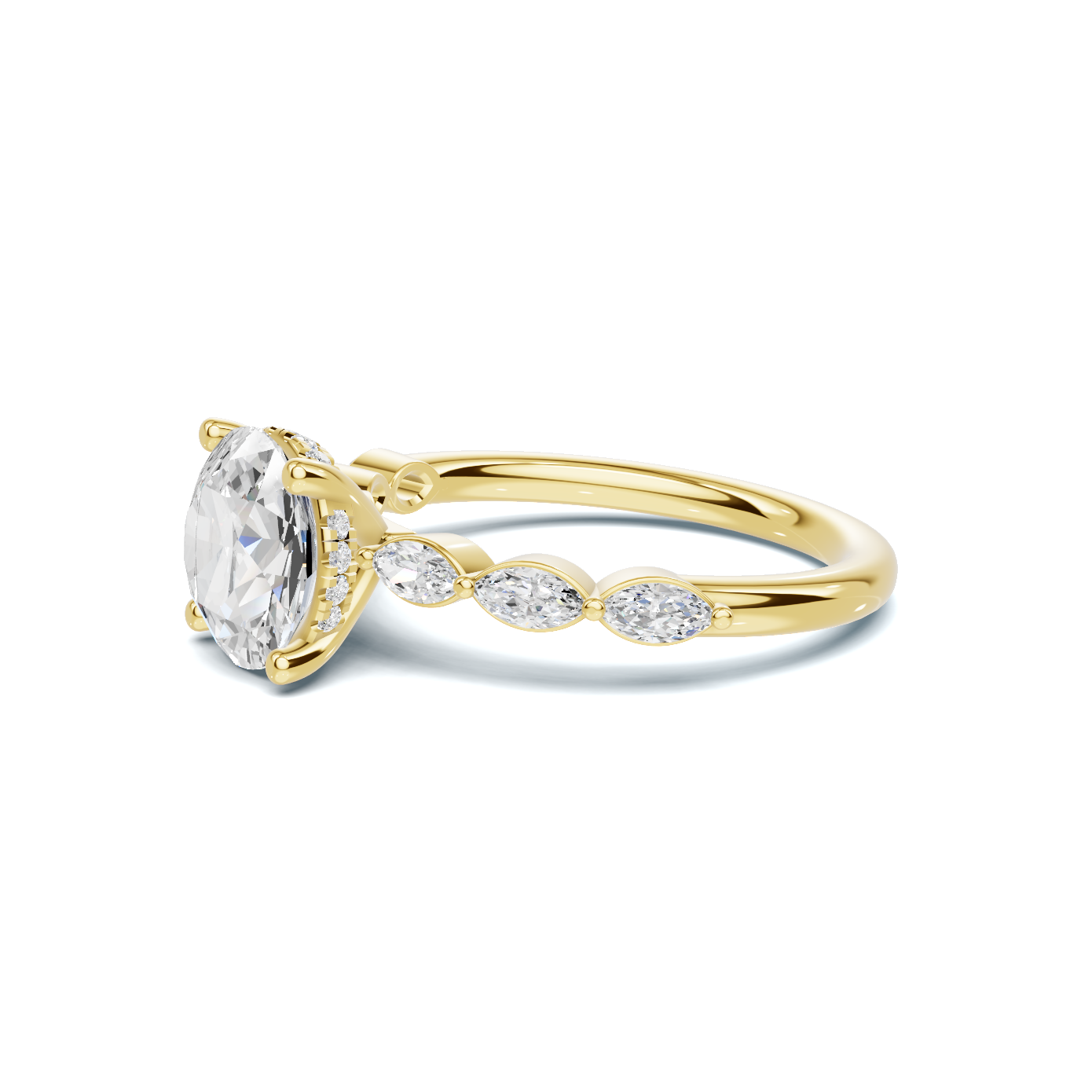 Luxe Accented Band Ring