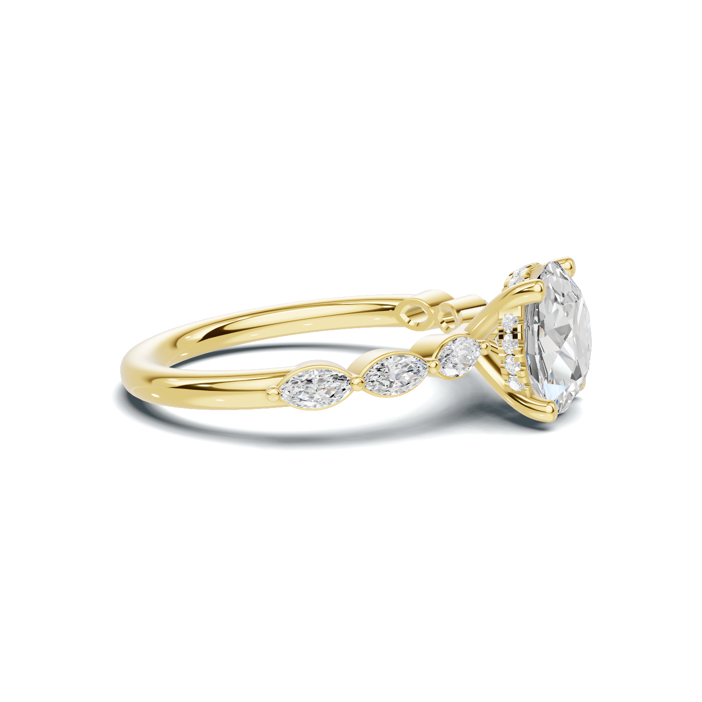 Luxe Accented Band Ring
