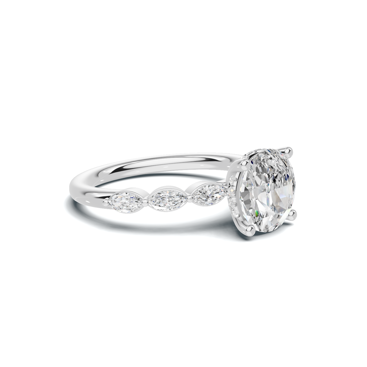 Luxe Accented Band Ring