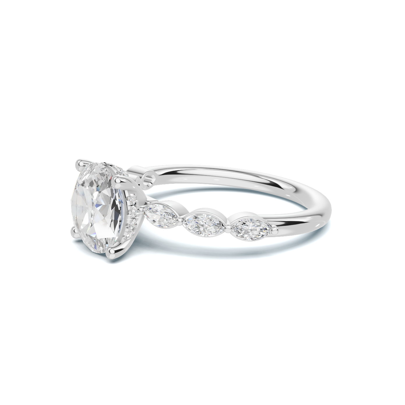 Luxe Accented Band Ring
