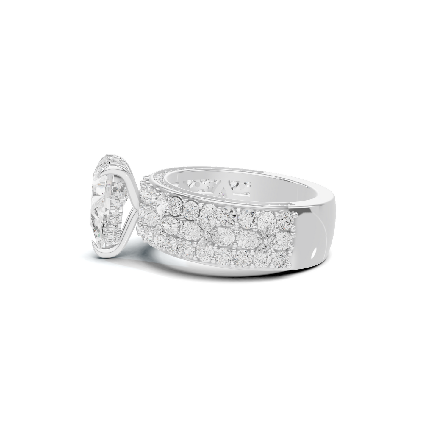 Luxe Accented Statement Ring
