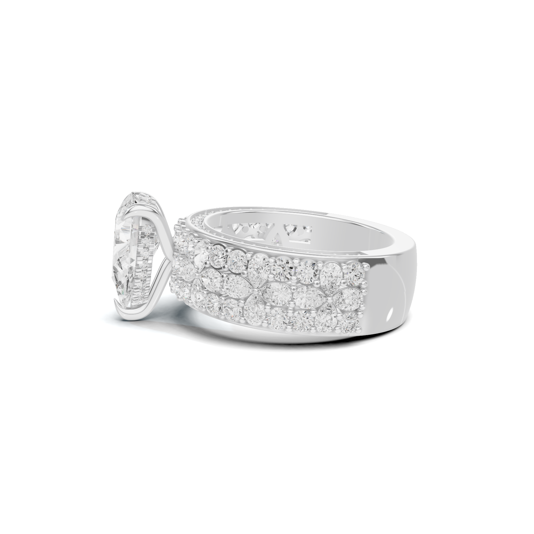 Luxe Accented Statement Ring
