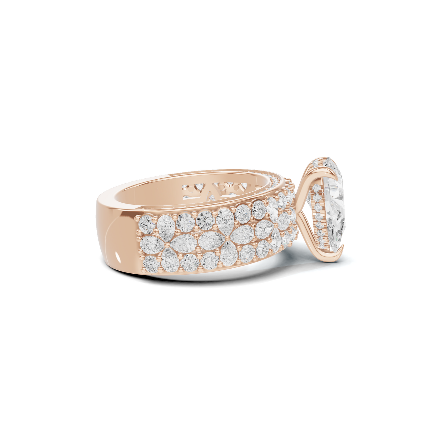 Luxe Accented Statement Ring