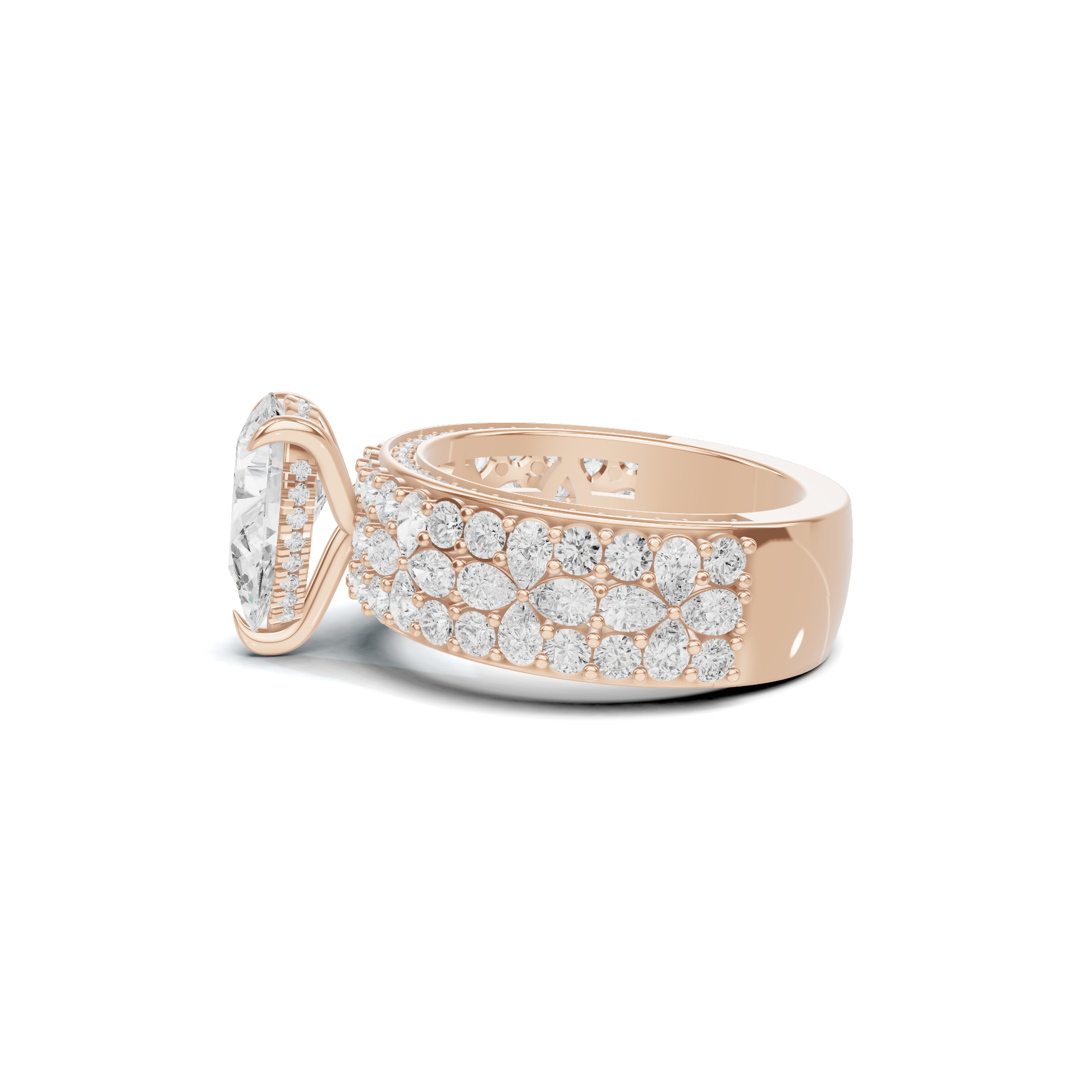 Luxe Accented Statement Ring
