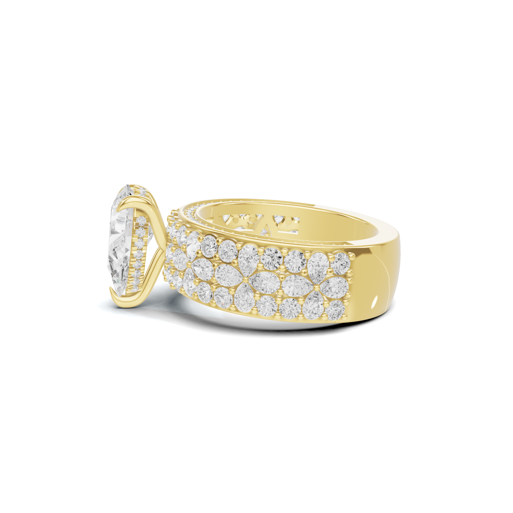 Luxe Accented Statement Ring