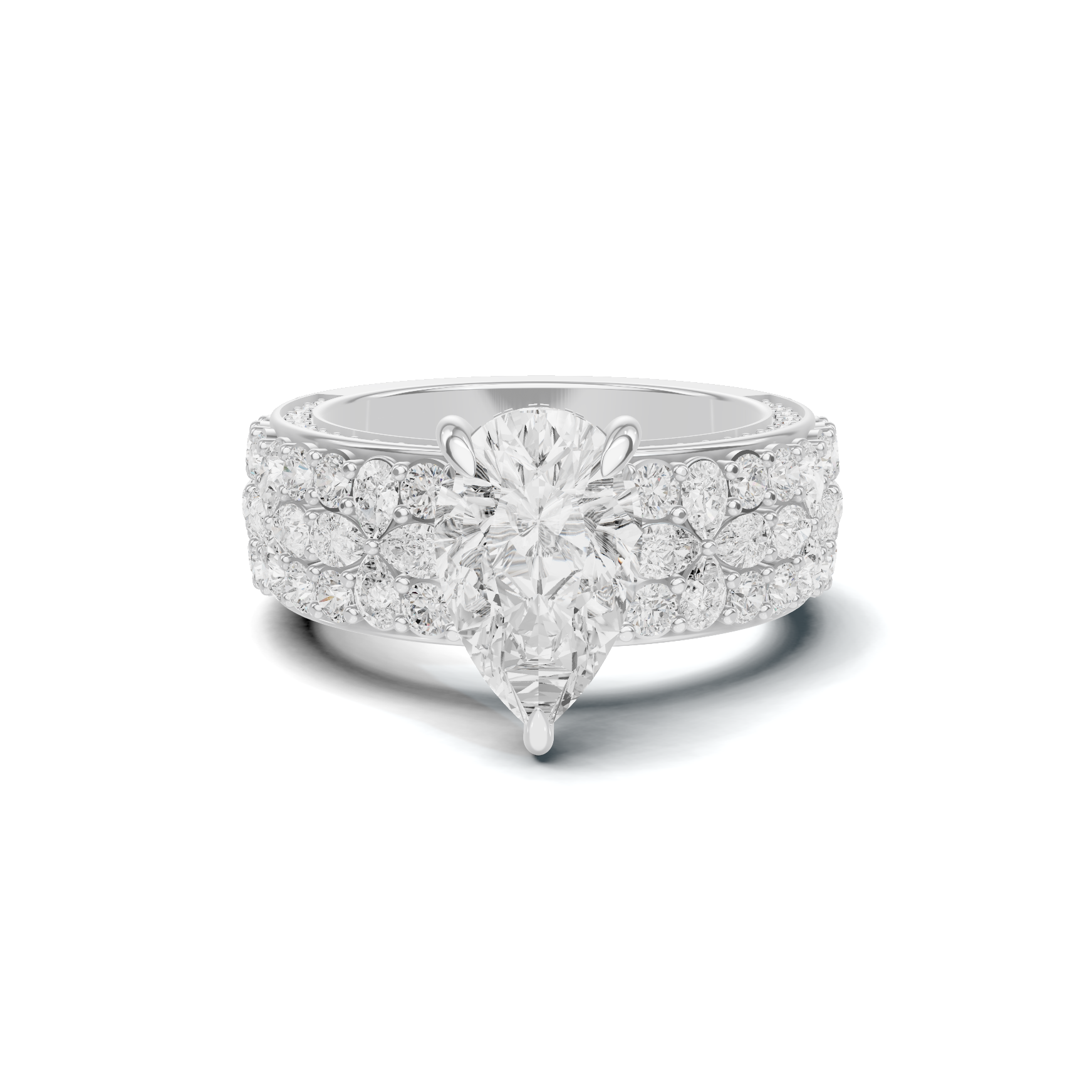 Luxe Accented Statement Ring
