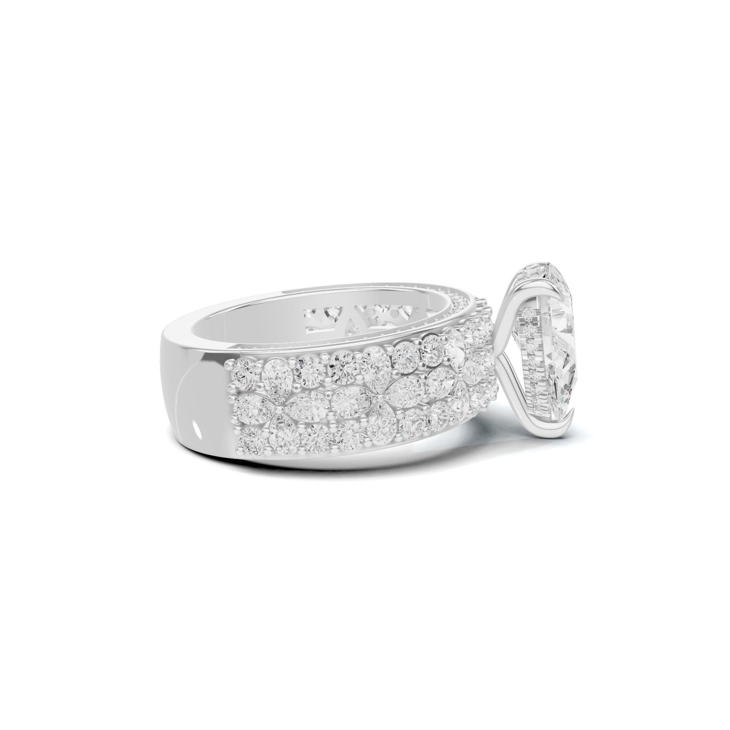 Luxe Accented Statement Ring