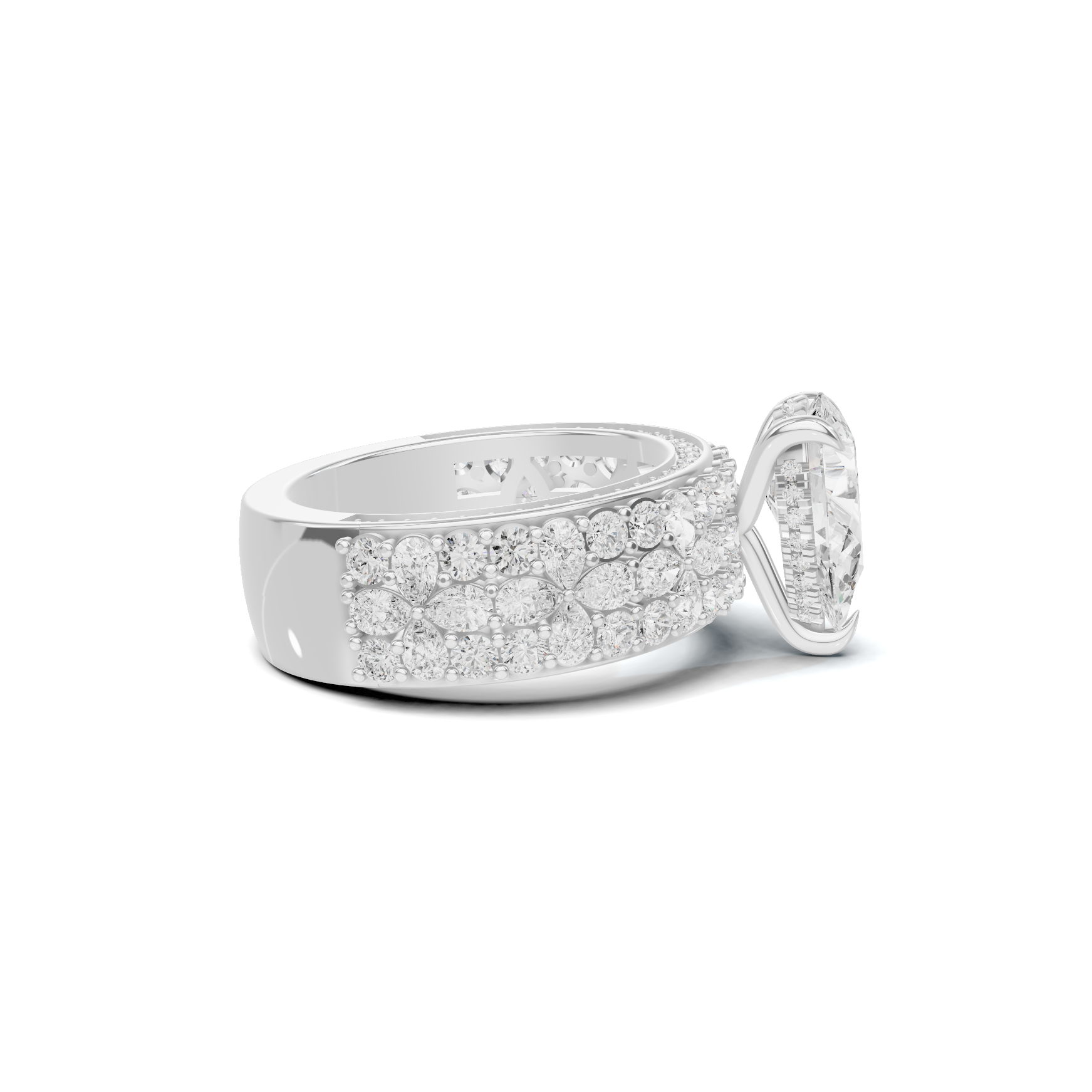 Luxe Accented Statement Ring