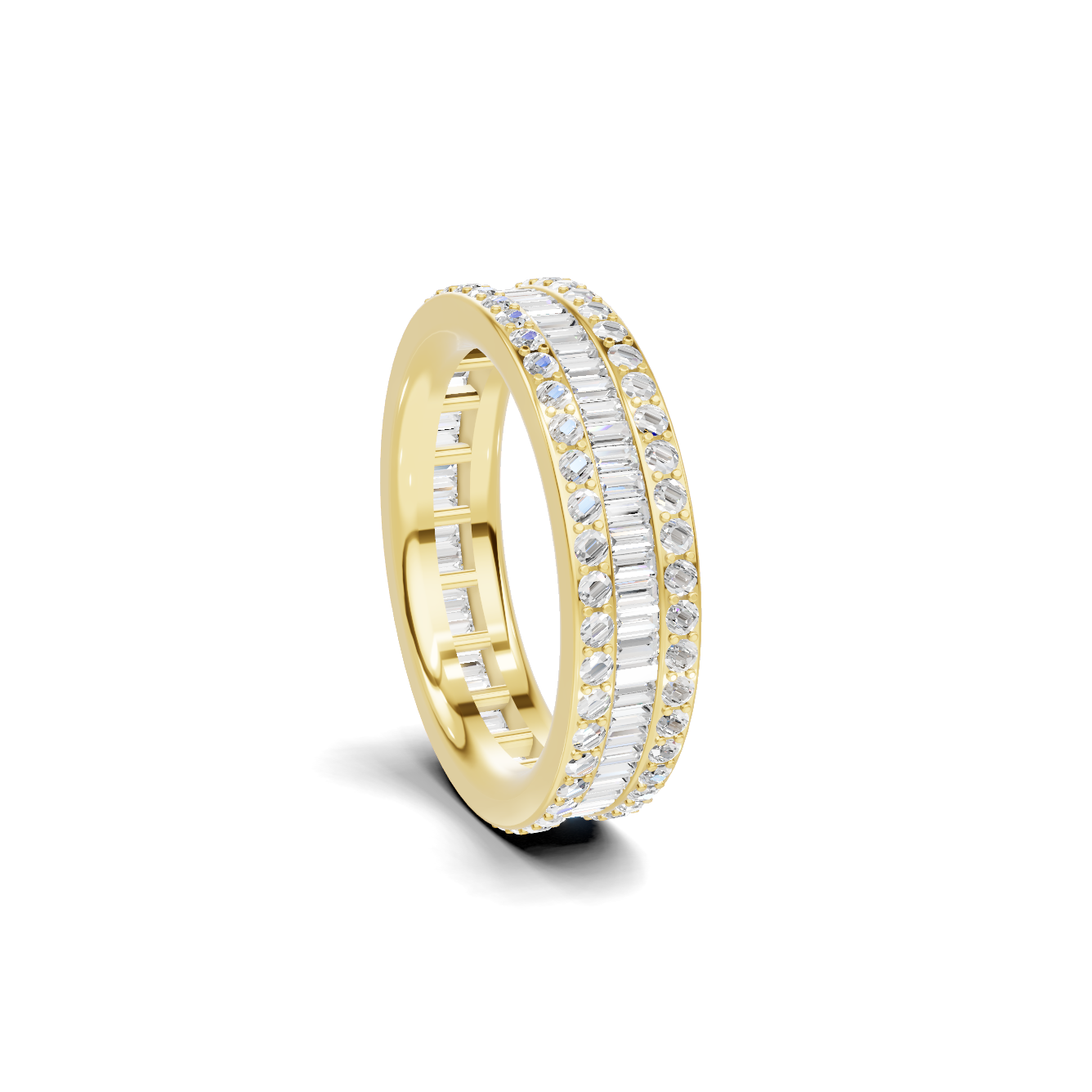 Luxe Baguette Eternity Ring