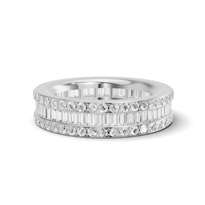 Luxe Baguette Eternity Ring