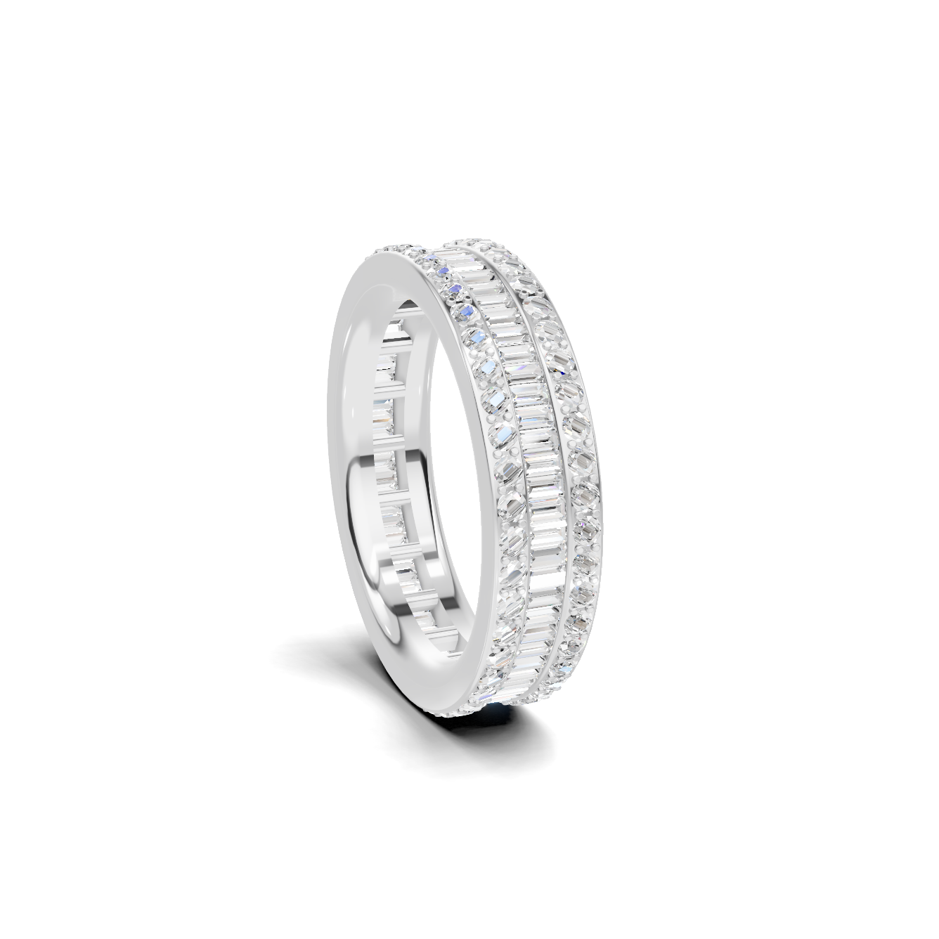 Luxe Baguette Eternity Ring