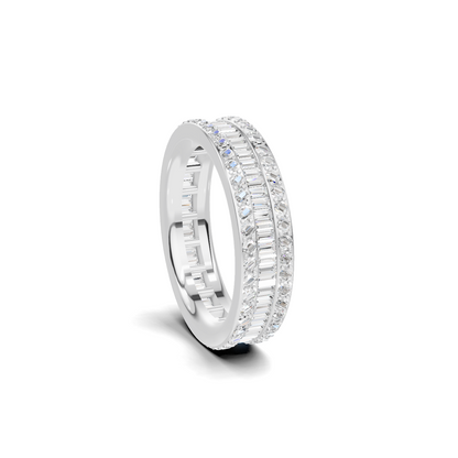 Luxe Baguette Eternity Ring