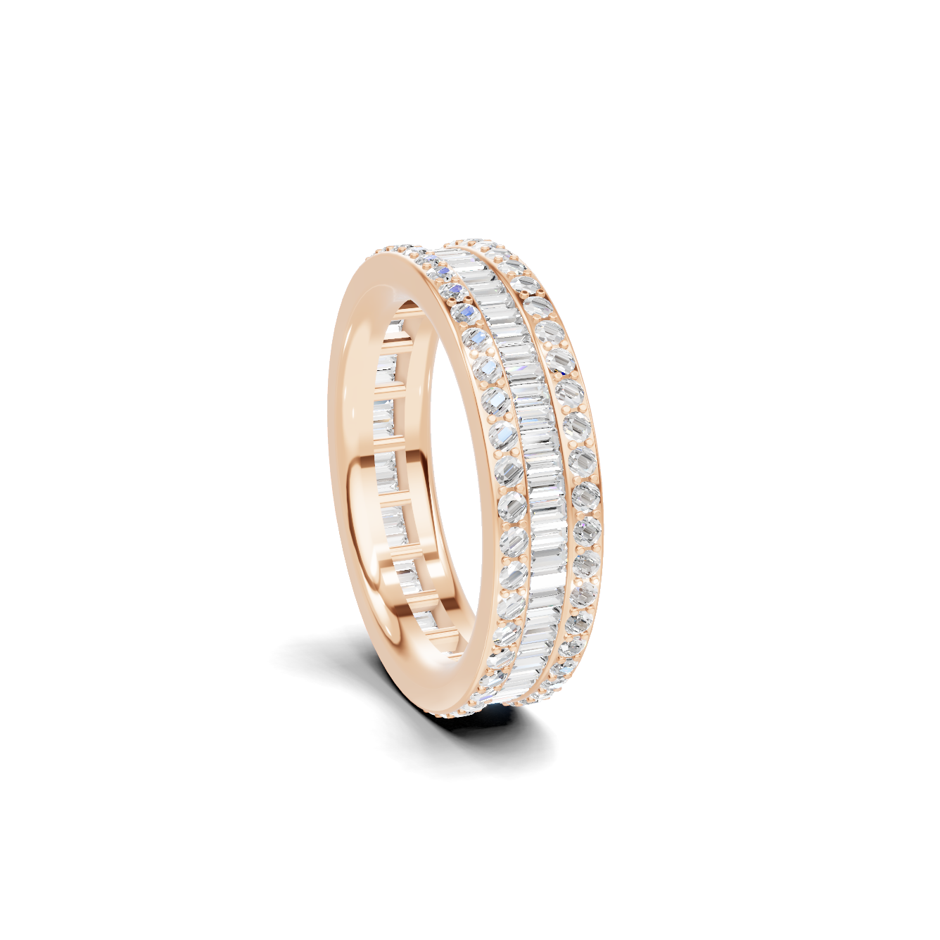 Luxe Baguette Eternity Ring
