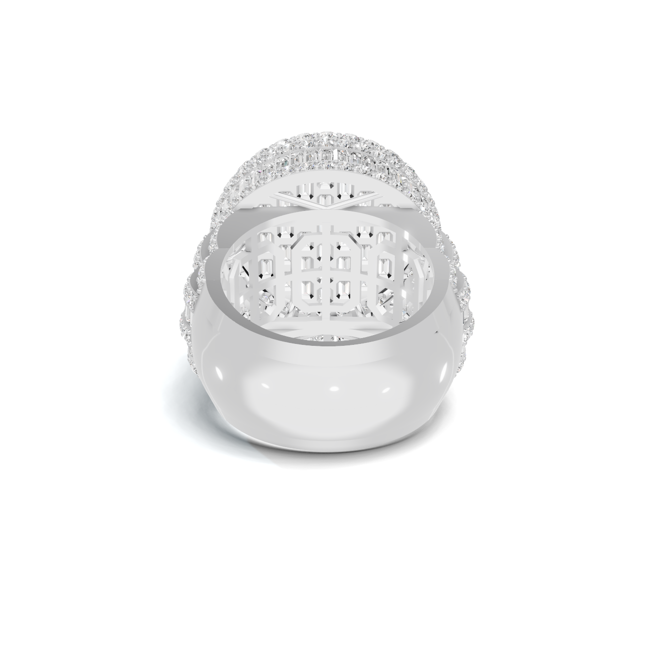 Luxe Baguette Statement Ring