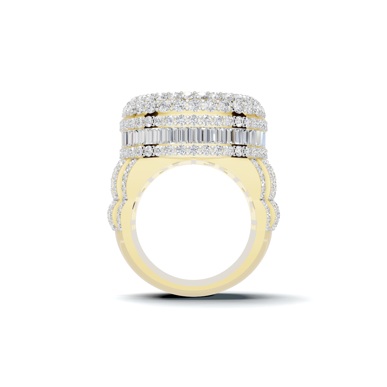 Luxe Baguette Statement Ring